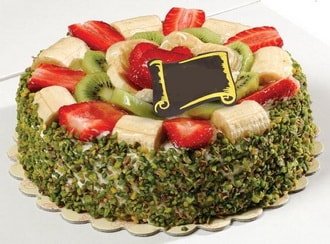 kark meyval 4 ile 6 kiilik yapasta kark meyval pasta yolla kokulu iekler 